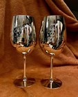 Mo  t   Chandon Glass 2x Champagne Goblets