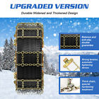 8 Snow Chains For Car Suv Pickup Wheel Security Chains For Tire Width 215-285mm