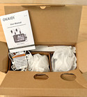 Okaidi Od8052-2 White 5 Inch Tft Lcd 2 4ghz Digital Wireless Video Baby Monitor