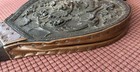 Victorian North Wind Fireplace Bellows Has Brass Decorative Nozzle
