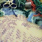 Needlepoint Cushion Kit 40 Cm  Diy Tapestry Craft Project For Beginner Stitchers