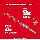 Milwaukee Electric - 10pc  Shockwave Impact Duty Carbide Hammer Drill B