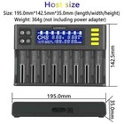 Liitokala Lii-s8 Battery Charger For Li-ion imr lifepo4 Aa Aaa 9v 9v Fast Charge