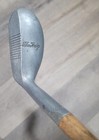 Antique Vintage Walter Hagen The Haig Hickory Wood Shaft Golf Putter Pistol Grip