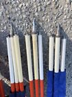 Range Pole Red White Surveying   3-pc  12 Ft