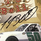 Tj Bell Autographed Hero Card Photo  Nascar Truck Series Racing  50
