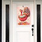 Thanksgiving Turkey Garden Flag - Happy Thanksgiving Outdoor Yard Decor