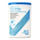  4 Pack  Vibrant Life Eye Wipes - 30ct Tear Stain Remover For Cats   Dogs