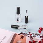 20pcs Empty Nail Polish Bottles Clear Glass Refillable Bottles Container With   