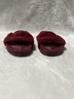 Puma Fenty Rihanna Burgundy Purple Fur Slide Size 6 5 37