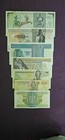 Egypt 20 10 5 1 2x0 50 0 25 Pounds  1976 vf