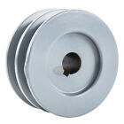 3  Cast Iron 7 8  Shaft Pulley Sheave Single 2 Groove V Style A Belt 4l