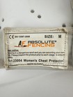 Absolute Fencing Gear Womens Plastic Chest Protector Adjustable Size Medium Epee
