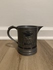 White Horse Scotch Est 1742 Cellar Pewter Mug Pitcher Whisky Vintage