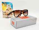 Ray-ban Justin Rb4165 54mm Matte Tort Polarized Sunglass Rubber Gray-brown Frame