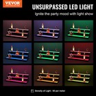 Vevor Led Lighted Liquor Bottle Display Bar Shelf Rf   App Control 30  3-step