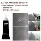 Advanced Leather Repair Kit Filler Vinyl Diy Car Seat Patch Sofa Rip Holes 20ml