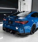 Carbon Fiber Rear Trunk Spoiler Wing For Bmw G82 M4 G22 4 Series Coupe Ad Style