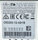 Mikrotik Crs305-1g-4s in Cloud Router Switch 4xsfp  1x Glan Poe-in Router Os L5
