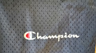 Vintage 90s Y2k Navy Blue Champion Mesh Shorts  Embr  Logo Men   s  Xl
