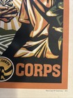 Shepard Fairey Obey Giant  Peace Corps 50th Commemorative Poster Rare 2011