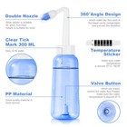Neti Pot Nasal Irrigation Wash Bottle Sinus 20 Rinse Salt Packets Nettie Pot New