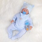22  Realistic Reborn Baby Twins Toddler Boy girl Vinyl Silicone Newborn Dolls Us