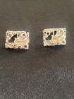 Vintage Juhls Sterling Silver Cufflinks Norway Tundra Collection 