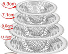4pcs Stainless Steel Sink   Drain Mesh Filters     Floor   Kitchen Strainer Set