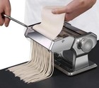 Stainless Steel Fresh Pasta Noodle Maker Roller   Cutter Manual Hand Crank Home