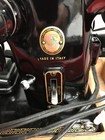 Vintage Singer 306m Sewing Machine With Case Untested As Is Powers On Italy
