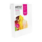Studio Stretched Canvas  100  Cotton Acid Free White Canvas  16 x20   5 Pieces