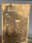 Antique Wood Tobacco Box Look Out Navy Tobacco Richmond Va