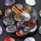 Natural Crystal Worry Stone Palm Stone Pocket Stone Healing Reiki Gift Decor