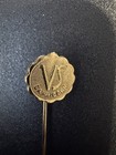Vintage Small Capricorn Zodiac Star Sign Gold Tone Stick Pin M1