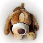 Animal Alley Darby Puppy Dog Brown Tan Floppy Plush Vintage Toys R Us 15    Euc