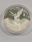 2002 Mexico 2 Oz Silver Libertad Proof Coin - Ultra Rare  only 1 000 Minted  A17