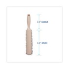 Boardwalk 5308 3 5  Handle 4 5  Polypropylene Counter Brush - Black tan New