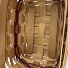 American Traditions Handwoven Medium Basket Set 1995   Signed 11  Vtg