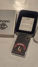 Vintage 1997 Zippo Lighter Clydesdales Budweiser Beer Bottle Can Label Mint Tin