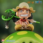 In Stock Happy Life One Piece Squeezy Usopp Touch   controlled Night Light Figure