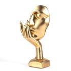 Thinker Statue For Home Decor-gold Sculptures Decorative - 11 8  H Golden
