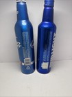 Bud Light St louis Blues 50- Nfl Kickoff 2012  16 Oz  Aluminum    empty Bottles 