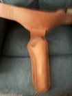 Custom Made Leather Holster For A Long Barrel Pistol