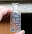 Nathan Tucker Asthma Specific Cocaine Mail Order Coke Sniffer Bottle 1890s Dug