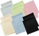 12 Pack Microfiber Cleaning Cloths 6 x7      Soft Lens Wipes For Glasses  Screens