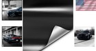 Satin Black Vinyl Wrap Film 5ft X 5ft - Self-adhesive  Self-healing Technology