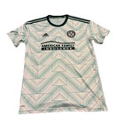 Adidas Atlanta United Fc 2022 Forest Away Jersey Mens Large Mint H45466