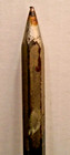Old Original Unusual Solid Hexagonal Rod Saddle Brace Lightning Rod Weathervane