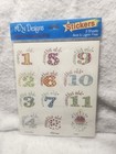 Scrapbooking Baby Age Stickers 2 Sheets One Month Thru One Year New Free Shiping